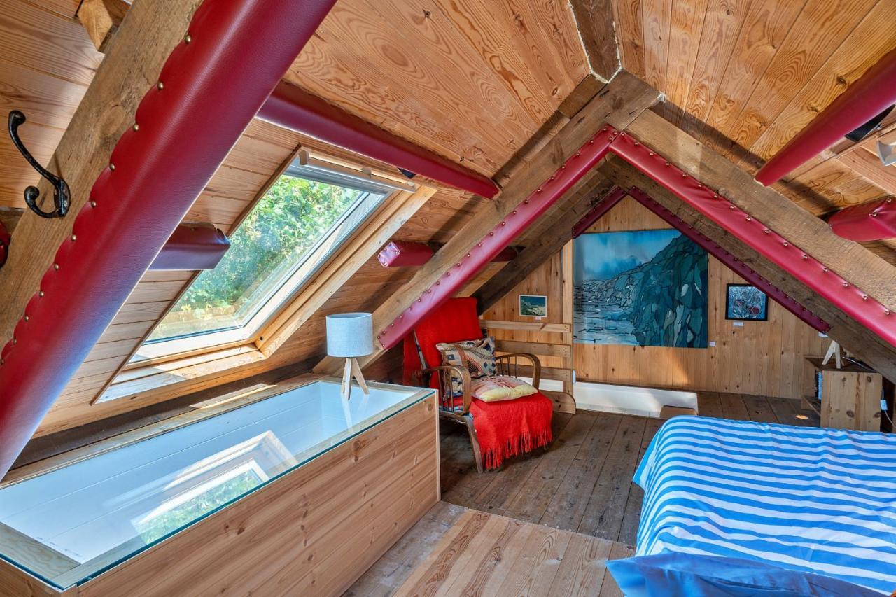 Finest Retreats - The Watchtower At Western Watch Lower Boscaswell Bagian luar foto